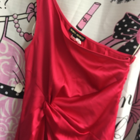 Women long evening red dress - Picture 2 of 7